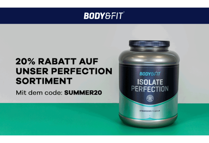 20% Rabatt auf Body and Fit Perfection | Suppligator.de