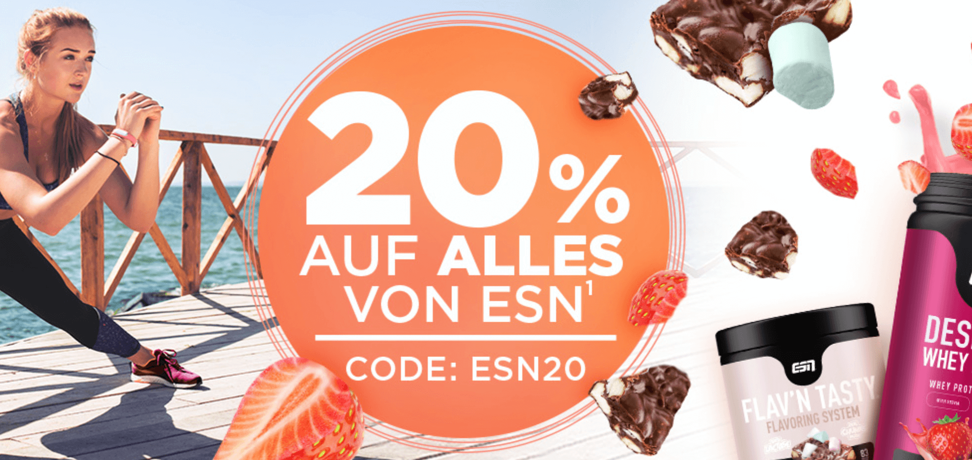 20% auf alles von ESN bei Fitmart | Suppligator.de