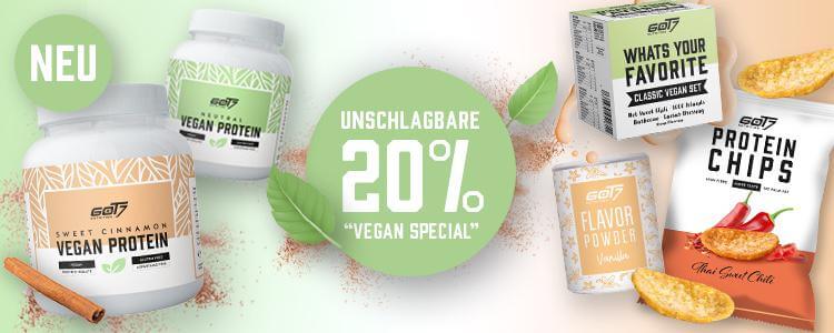 GOT7 Vegan Protein Release mit 20% Aktion | Suppligator.de