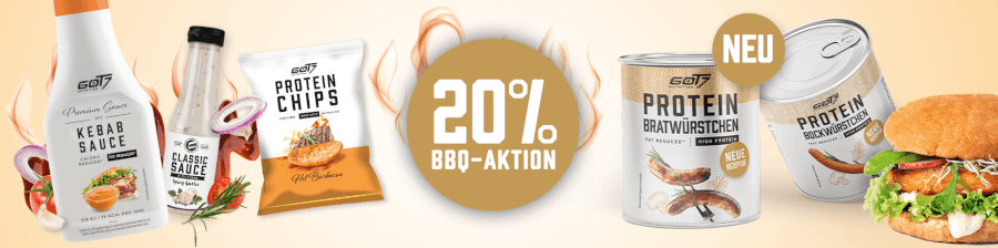 GOT7 BBQ Aktion mit 20% Rabatt an diesem Wochenende