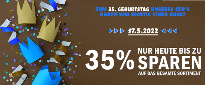 35% Rabatt auf alles bei Profuel | Suppligator.de