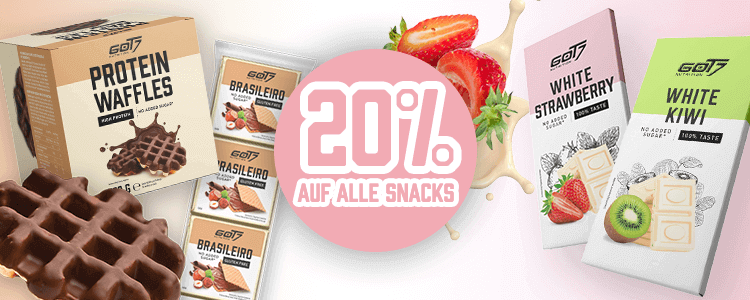 20% Rabatt mit GOT7 Snack Aktion | Suppligator.de