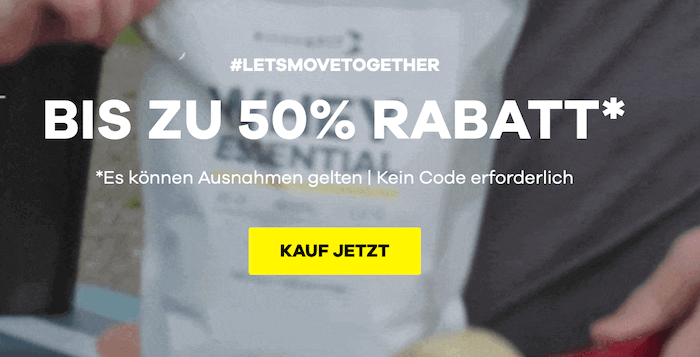 Spare bis zu 50% im Body and Fit Sale +15% Rabattcode | Suppligator.de