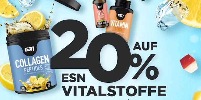 20% Rabatt auf Vitalstoffe bei Fitmart | Suppligator.de