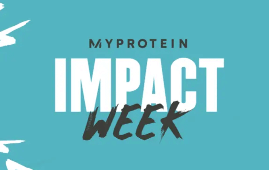 Myprotein Impact Week mit bis zu 52% Rabatt auf alles
