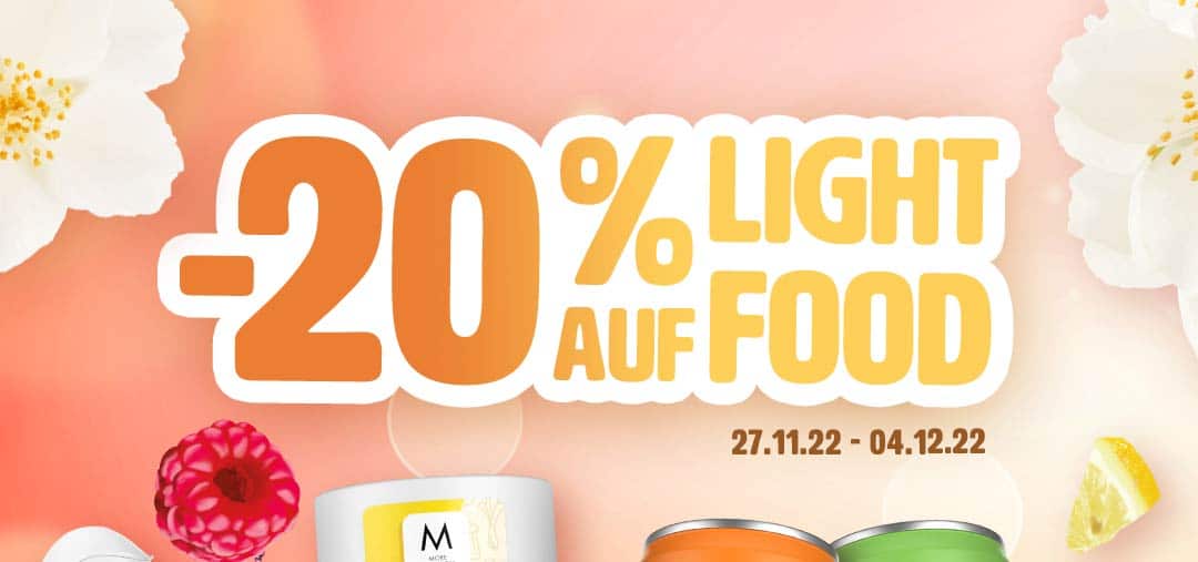 20% auf Light Food bei neuer More Nutrition Wochenaktion | Suppligator.de