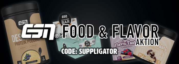 ESN Food & Flavor Wochenaktion + Launch