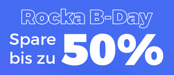 Rocka Nutrition Birthday mit bis zu 50% + 10% zusätzlich | Suppligator.de