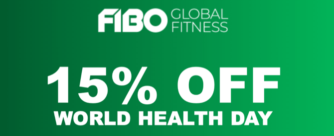 15% auf alle FIBO Tickets zum World Health Day | Suppligator.de