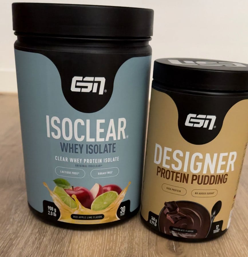 ESN 4 für 3 Aktion + Release Isoclear und Protein Pudding